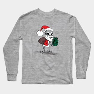 Alien Santa Long Sleeve T-Shirt